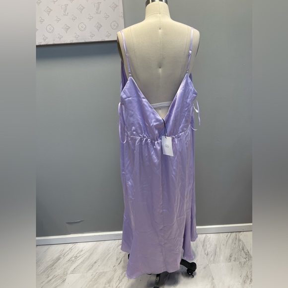 Fame and Partners Dress- lilac slip on dress - Picture 3 of 4